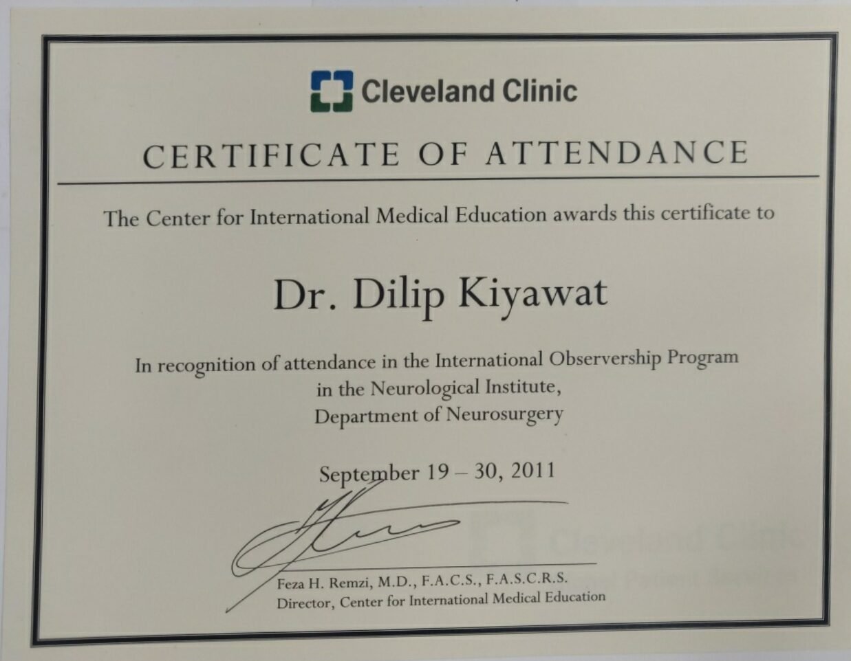 Certificate 11