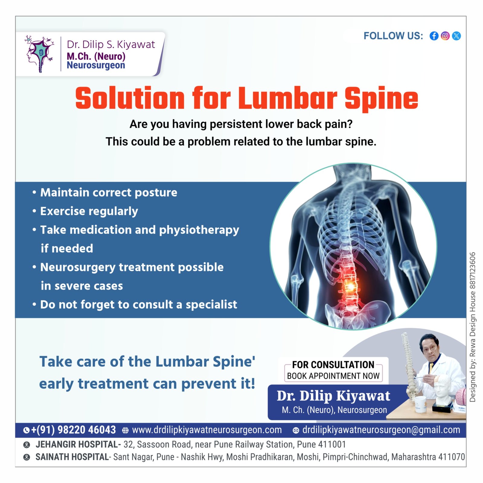 Solution for Lumbar Spine